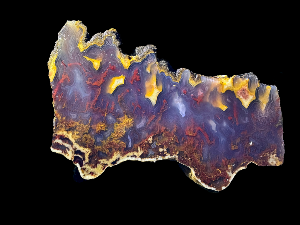 Cathedral agate